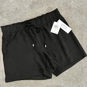 🎁 Retrology Super Comfy Black Casual Athletic Shorts Elastic Waistband Size S